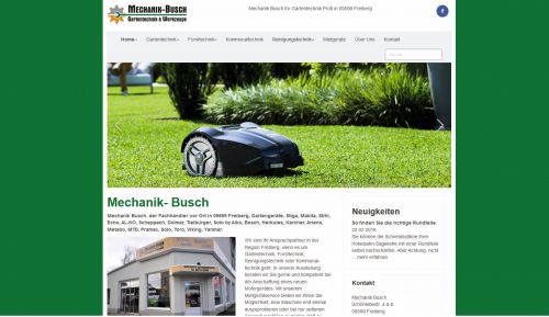 Mechnaik Busch Webseite